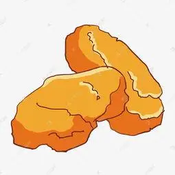 鸡块简笔画 鸡块简笔画图片大全