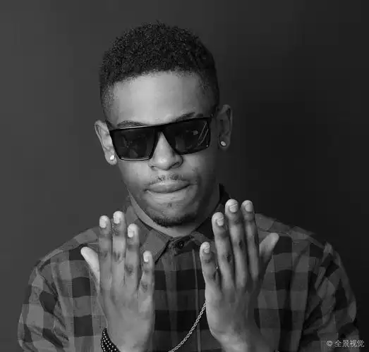 头像_嘻哈_美国黑人_舞者_隔绝_背景_高清图片_全景视觉