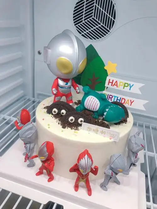 男童蛋糕  #澄海蛋糕  #上华  #冠山  #奥特曼蛋糕  #奥特曼打故揶