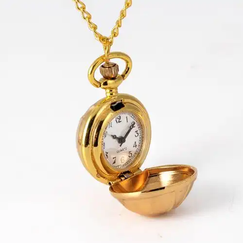 小号怀表金色小光球小翅膀 小蓝球怀表厂家批发