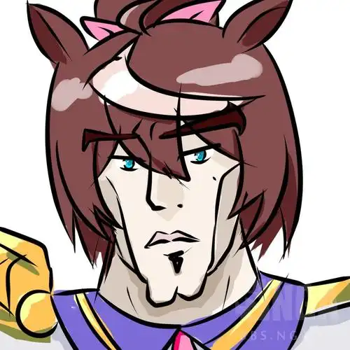 拥有了奇怪的蛋蛋下巴的东海帝王