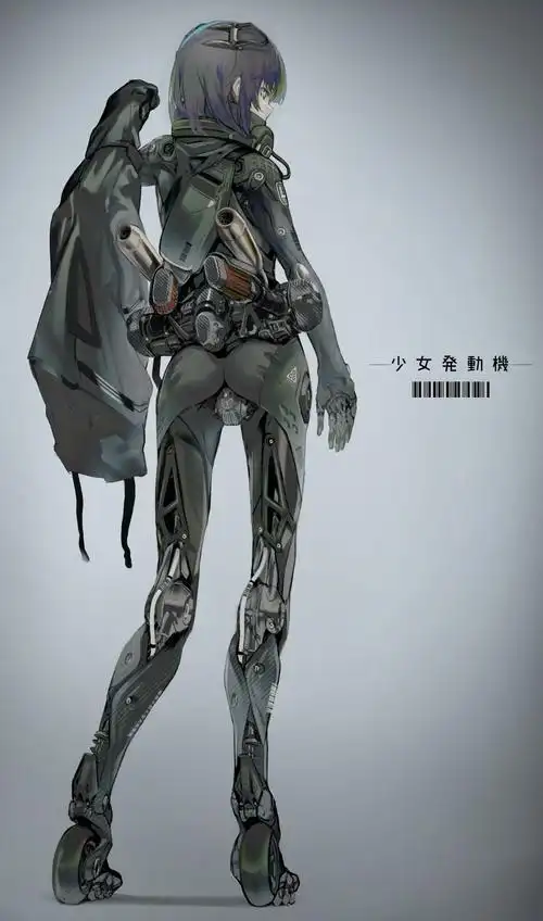 机械感少女 - 堆糖,美图壁纸兴趣社区