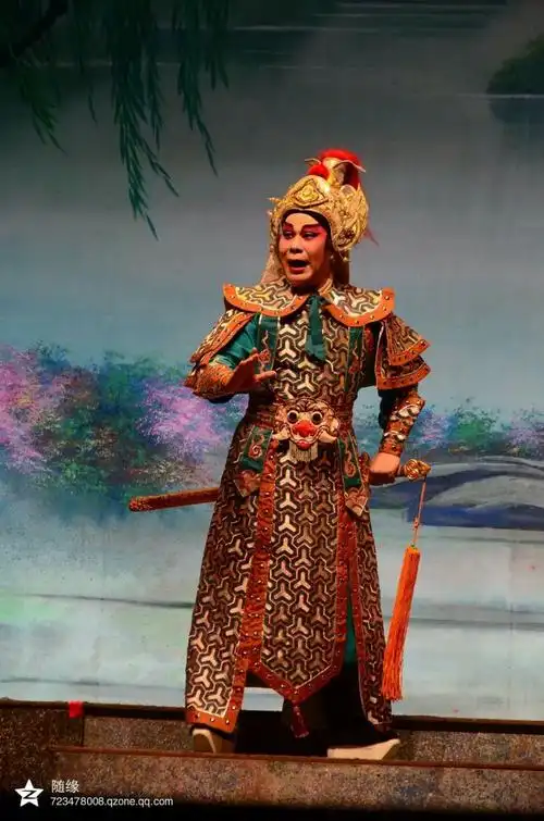 第七届粤剧艺术节表演 摄于南方剧院