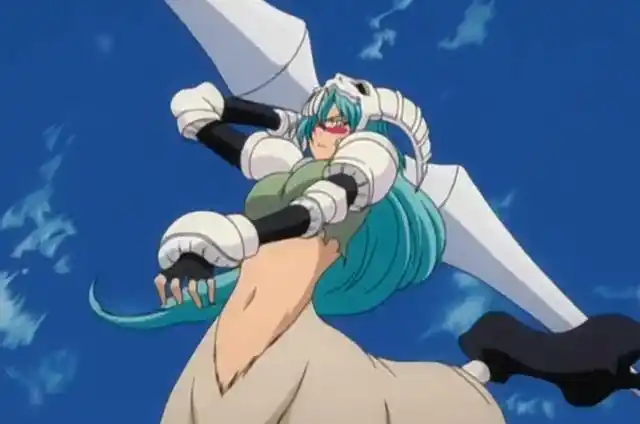 刀剑解放:讴歌吧,玲骑士2,妮露身后长出许多触手,每一个触手都可以挥