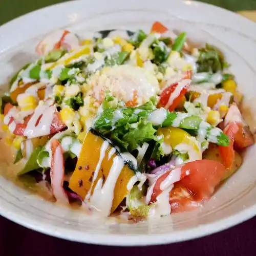 温泉蛋凯撒沙拉