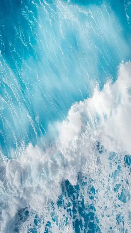 清凉浪花高清手机壁纸