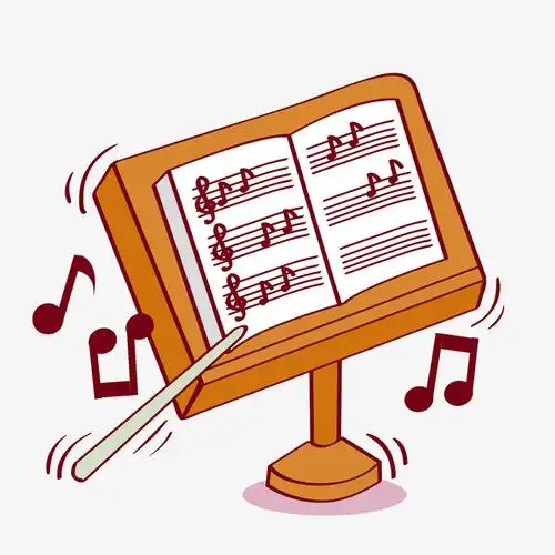 卡通乐谱