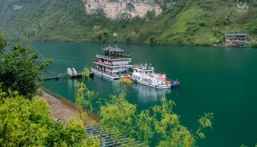 龚滩古镇,乌江画廊.