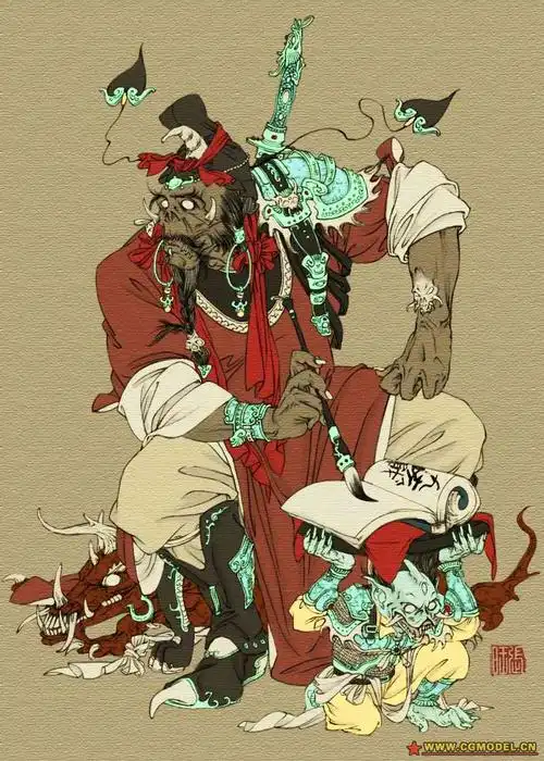 精美的中国画鬼怪篇