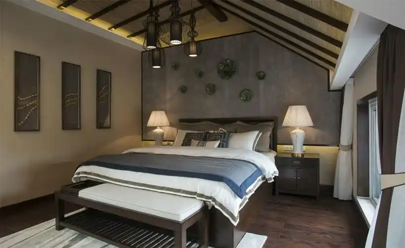 新中式顶跃坡屋顶