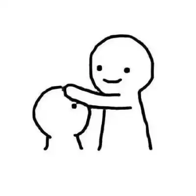 简笔画小人表情包