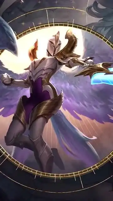 游戏影视动画cg:英雄联盟审判天使,堕落天使重做,凯尔是真的帅了!