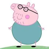 小猪佩奇爸爸头像高清