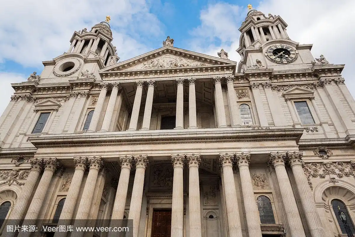 伦敦圣保罗大教堂正面