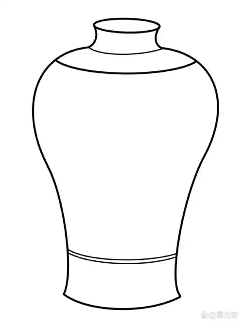 创意手工 卡纸编织手工画 素材分享 花瓶