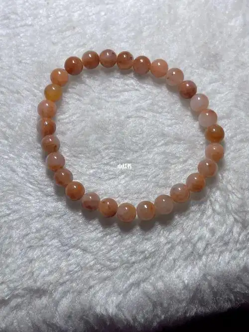 红翡圆珠翡翠手串