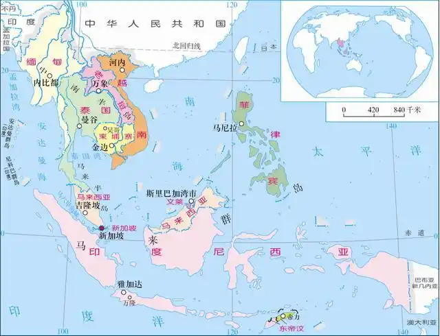 世界上最大的群岛位于东南亚的马来群岛岛屿总数超过2万多个