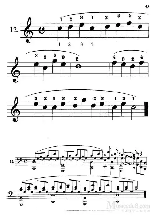 拜厄钢琴基本教程(少儿教学版)_1