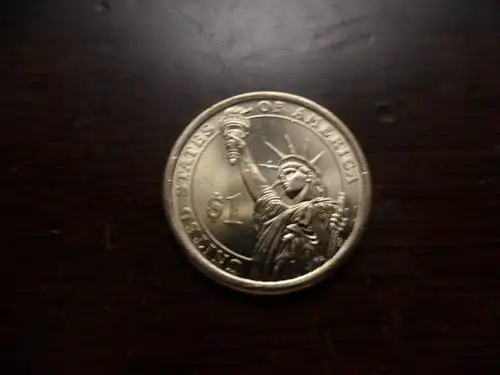 美国1美元硬币 一美金自由女神像纪念币 直径26mm