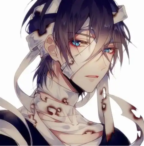 超帅二次元男生头像:还没说话就红了眼眶的人是我不是你