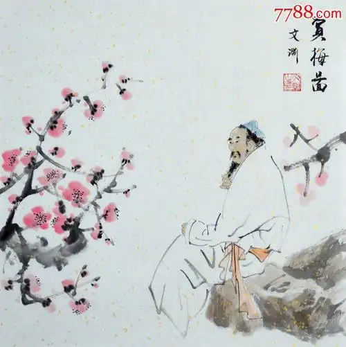 小品高士人物画rw0386