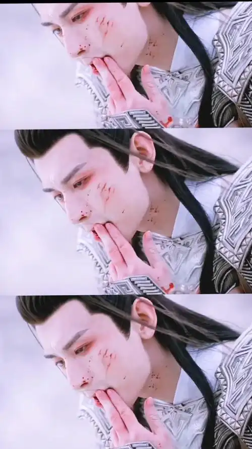 古装成毅战损妆,那个擦血我人直接没了,太帅了-度小视