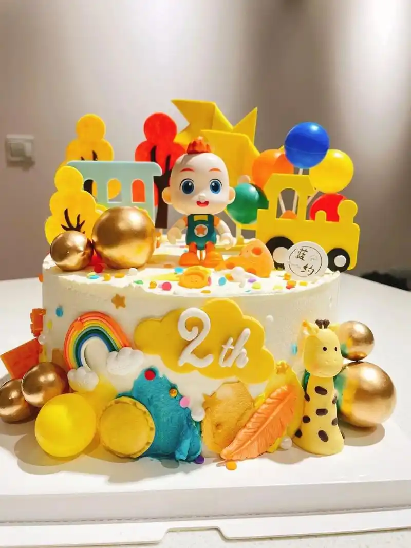 超级宝贝jojo蛋糕|上海蛋糕定制 客订jojo蛋糕 超级宝贝 2周岁宝宝