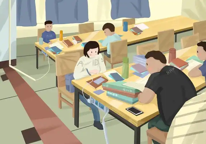 燕山大学百年校庆小场景系列插画创作