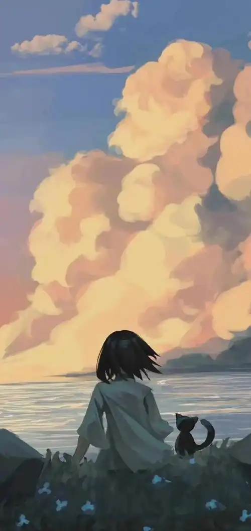 伤感手机壁纸,比较丧的手机壁纸背景图高清(住进你的眼睛,拥抱你的