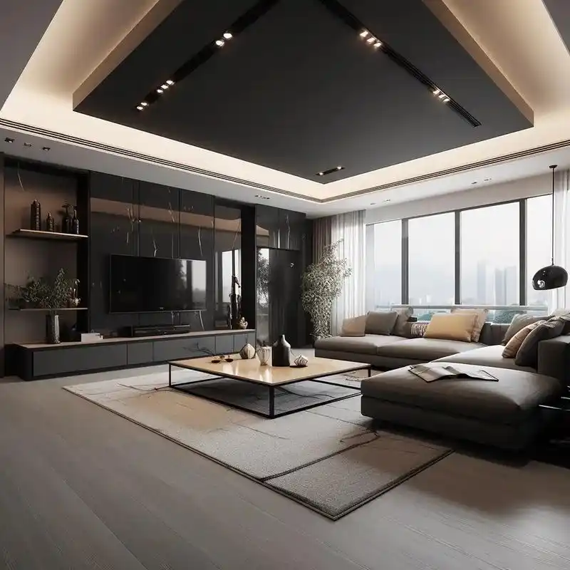 黑白灰现代简约风 - 抖音