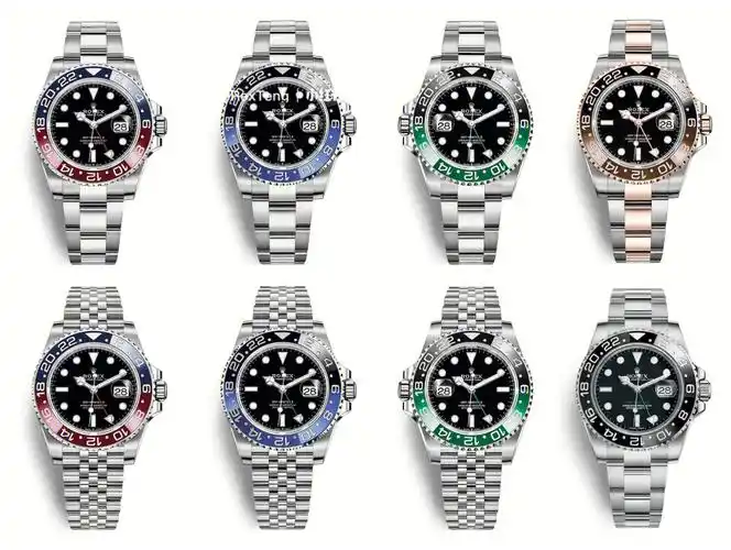 劳力士格林尼治gmt钢款