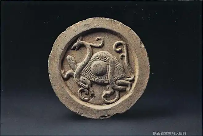 四神瓦当-玄武-汉