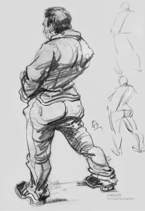 (作品源自:山东新动力画室)今天给大家带来了100张速写人物临摹图,有