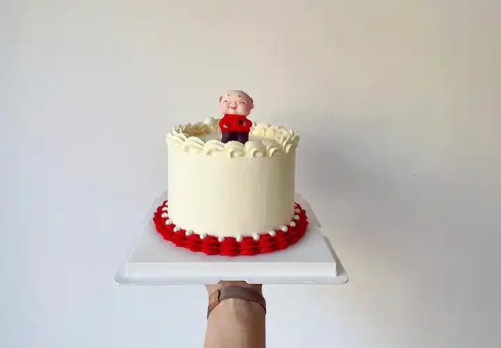 6寸祝寿老爷爷蛋糕