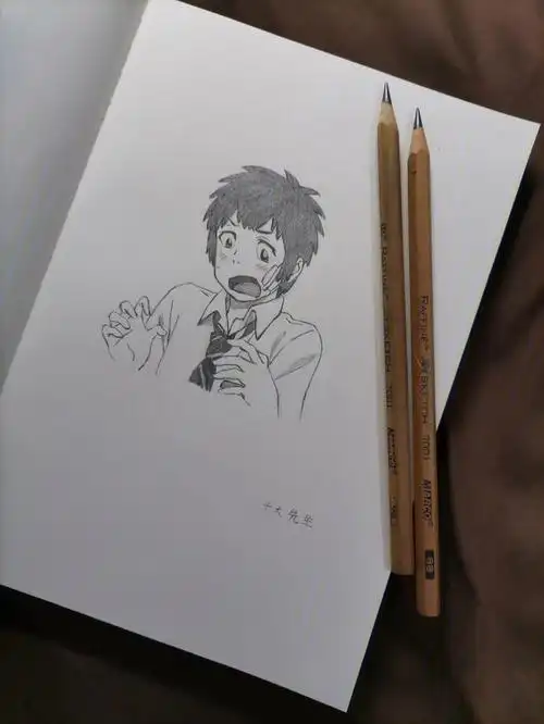 画一下你的名字里的男主泷