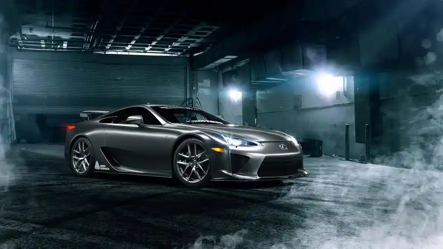 天籁之音雷克萨斯lfa跑车高清桌面壁纸