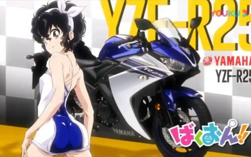 【爆音少女】动漫妹子们摩托车的原型车,都是经典机车