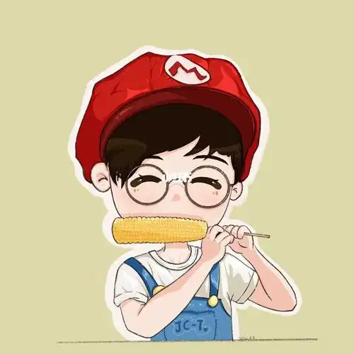 啃玉米的小可爱