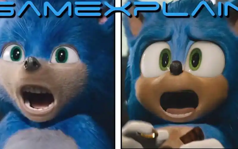 刺猬索尼克真人电影新旧形象对比旧形象真的一言难尽