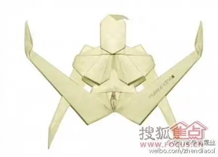 图本屌学习折纸3年终于折出了这个逆天的货有jb