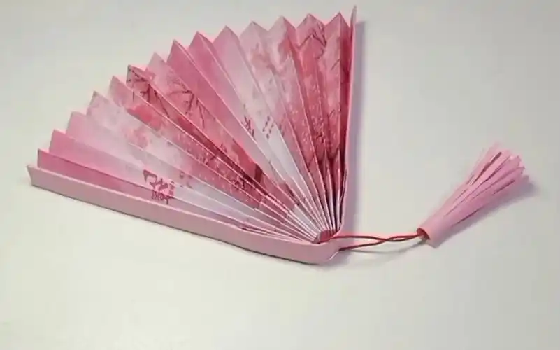 古风折扇折纸教程【慢速版】