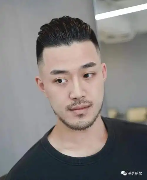 背头发型是男士们很值得尝试的造型,尤其是过了35岁之后,自己的整体