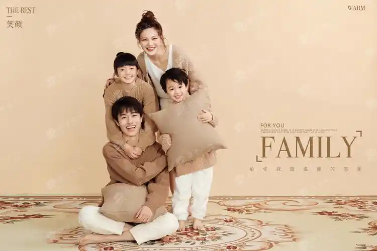 茄子达人照相馆唐库店新年照全家福系列