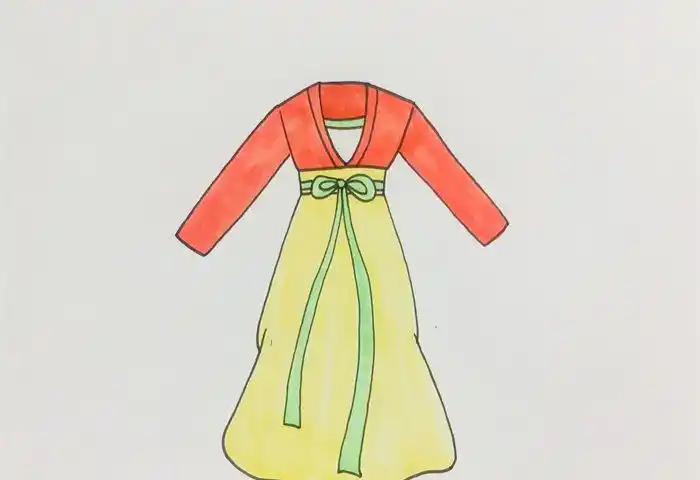 古装裙子画法