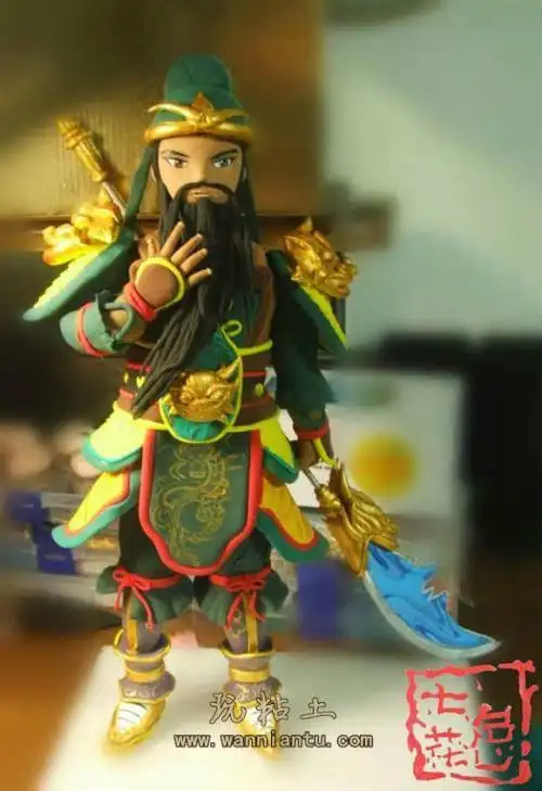 折关羽的折纸教程原创同人华夏圣斗士折纸火麒麟座赤兔关羽折纸关羽20