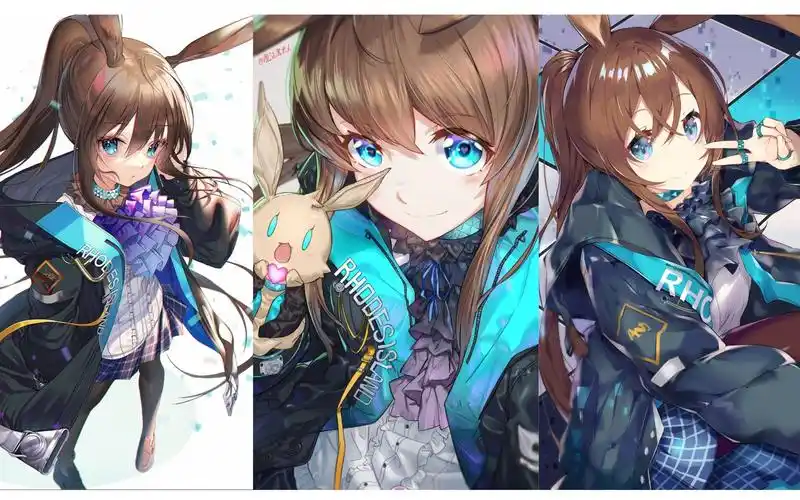 【p站插画集·明日方舟】罗德岛の阿米娅·生日快乐