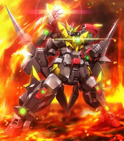 在p站所找的感兴趣的机械看(高达)图