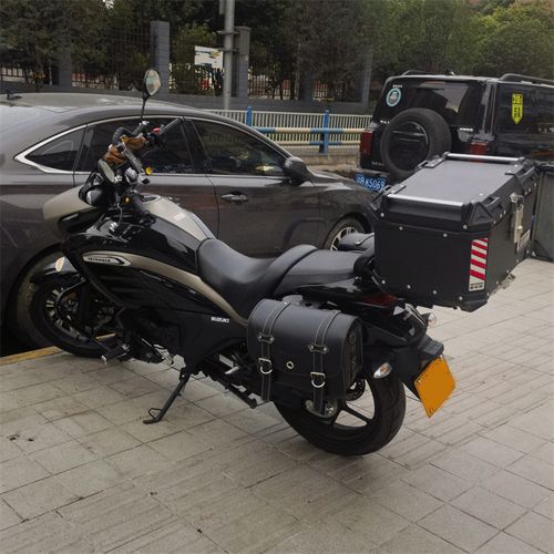 适用于轻骑铃木酷道155尾箱架边包架巡航intrudergl150改装摩托车尾翼