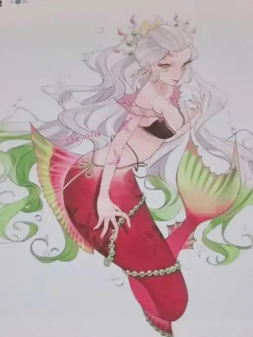 假如鬼灭之刃里面的人物变成人鱼会怎样