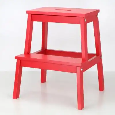 家用阶梯凳厨房爬凳实木贝卡姆凳子登高凳 踏脚矮凳子简约换鞋凳